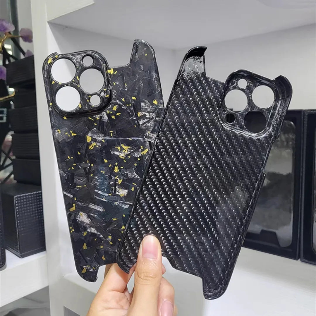 Ultra Thin Forged Carbon Fiber Cover For iPhone Ultra Thin Forged Carbon Fiber Cover For iPhone